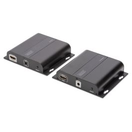 Digitus Extender Set HDMI 4K por IP Cat5/5e/6/7 Negro, Extensor de Señal AV hasta 120m Cableado, Transmisor y Receptor para Alta Definición Precio: 194.50000042. SKU: B13CRX25G5