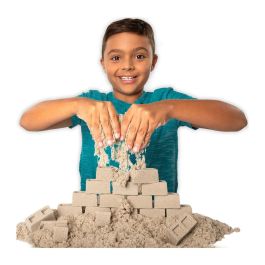 Kinetic Sand KIN0778988543641 Set de Construcción de Arena Cinética – Excava y Demuele con 454g de Arena Natural