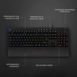 Teclado Logitech G213 Prodigy Negro Qwerty Español