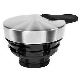 Emsa Jarra Termo Soft Grip 1 Litro Acero Inoxidable/Negro con Cierre Quick Tip