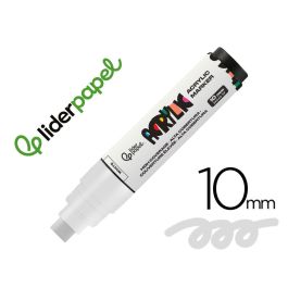 Rotulador Liderpapel Acrylic Base Agua Todo Tipo De Superficie Punta Rectangular 10 mm Blanco Precio: 24.50000014. SKU: B15NNXR2BV