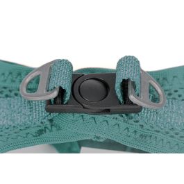 Trek Star Arnés-Vestido Air Mesh XXXS Cuello 18-20cm Pecho 24.5-26cm Turquesa - Ligero y Transpirable con Reflectantes
