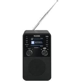 TechniSat DigitRadio 317 Radio Portátil DAB+ FM Negro con Bluetooth y Pantalla TFT 2.4"
