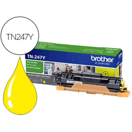 BROTHER Toner Amarillo TN247Y Precio: 111.90000019. SKU: S8402180