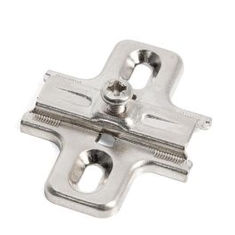 Salice Base Tradicional Avión B2V3 Altura H0, Acero, Níquel, para Bisagras Series 100, 200, B, Silentia+ Precio: 0.49999983. SKU: B1G23EB6B2