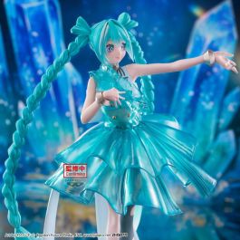 Banpresto Figura Hatsune Miku Emerald Gem Clearluxe 28cm