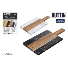 Tabla Cortar Acacia-Marmol 30X14Cm Quttin (12 Unidades) Precio: 90.96000034. SKU: B166ARGNNC