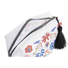 Neceser Moderno DKD Home Decor Blanco Beige 6 x 12 x 15 cm (12 Unidades)