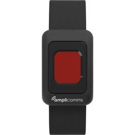 amplicomms BigTel 50 Alarm Plus Duo Teléfono Analógico con Identificador de Llamadas y Botones Grandes Gris Oscuro