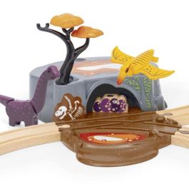 BRIO Circuito de Aventuras Dinosaurios - 7312350360943 - A partir de 3 años