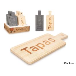 Kinvara Tabla Rectangular Bambú y Pizarra para Tapas 23x9x1 cm (Set de 48) Precio: 66.50000038. SKU: S3602383