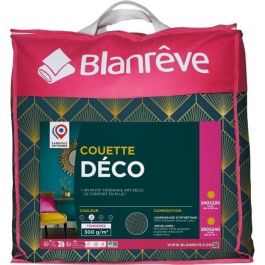 Edredón 240x260 cm - BLANREVE - 100% Poliéster - 2 Personas - Microfibra Estampado metalizado