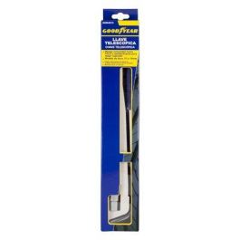 Goodyear Llave Telescopica CS10 GOD4013 Mango Extensible hasta 53 cm Medidas 17/19 mm Acero Carbono