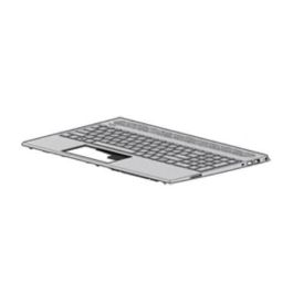 HP Top Cover/Keyboard, backlit, natural silver (models with GTX graphics) Precio: 144.50000048. SKU: B1AKF4B2NG