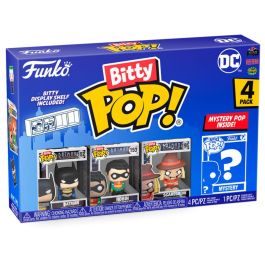 Funko Bitty POP! DC Comics Batman - Pack de 4 figuras de vinilo coleccionables con 1 Bitty Pop! misterioso raro Precio: 15.49999957. SKU: B1JNADDZ4T
