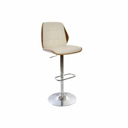 Taburete DKD Home Decor Marrón Crema Plateado 50 x 52 x 121 cm Precio: 132.49999972. SKU: B1AFNLRXEE