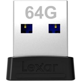 Memoria USB Lexar JumpDrive S47 Negro 64 GB