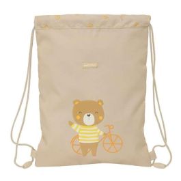 Bolsa Mochila con Cuerdas Safta Osito Beige 26 x 34 x 1 cm Precio: 8.49999953. SKU: B133Y89M64