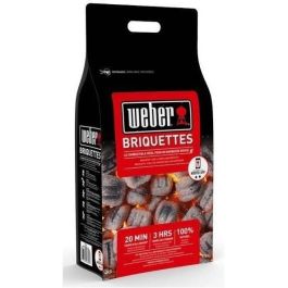 Weber Briquetas de Carbón FSC 4 kg - Bolsa de Calidad Superior para Barbacoa, Combustión Larga y Óptima Distribución de Calor, Ideal para Cocción Indirecta Precio: 17.5000001. SKU: S7910807