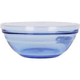Duralex Bol Apilable con Tapa Colección Marine de 17,5 cm de Diámetro y 7 cm de Alto (12 Unidades)