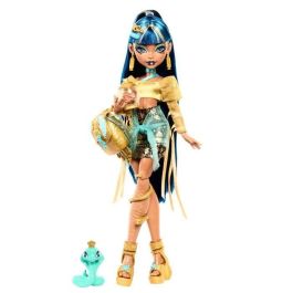 Muñeca Monster High Cleo de Nile con animal y accesorios HXH74