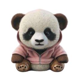 Berjuan Oso Panda Anireal Peluche 35 cm para Niños y Niñas a partir de 3 años