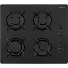 Daewoo BH6GKR40BNL - Placa de gas 4 fuegos de 60 cm - Negra Daewoo BH6GKR40BNL - Placa de gas 4 fuegos de 60 cm - Negra Precio: 137.89000038. SKU: B1HGP589YT