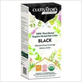 CULTIVATORS Tinte Orgánico Negro 100g Ecocert - Cobertura 100% Canas, Vegano para Cabello Brillante y Suave Precio: 12.59000039. SKU: B1D7DG5AHG