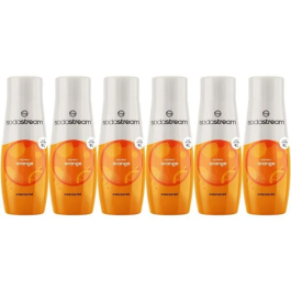 Sodastream Concentrados de Naranja - Pack de 6 Concentrados - SOD7290116748740 - Hasta 54L de Bebidas - 440 ml Precio: 51.49999943. SKU: B1EKX56X5K