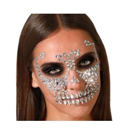 Joyas Faciales Adhesivas Calavera Plateada para Look Brillante y Tenebroso Precio: 0.88999977. SKU: B19WCFBDNZ