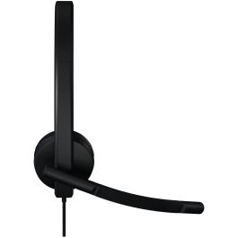 Logitech H570E USB-A Auriculares Estéreo USB con Micrófono para Oficina/Centro de Llamadas Negro