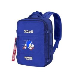 Karactermania Mochila Cabin Sonic Action Azul 25 x 20 x 40 cm - Apta Cabina Aerolíneas, Compartimento Portátil 15" Impermeable Precio: 36.0096. SKU: B1CZXDCXNM