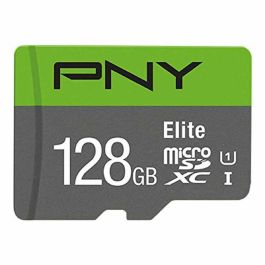 PNY Elite MicroSDXC 128 GB UHS-I U1 Clase 10 V10 Tarjeta de Memoria Flash