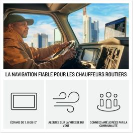 Garmin dezl LGV720 Navegador GPS para Camión/Transportista Pantalla Táctil 7" Rutas Personalizadas y Aparcamiento Negro Garmin dezl LGV720 Navegador GPS para Camión/Transportista Pantalla Táctil 7" Rutas Personalizadas y Aparcamiento Negro