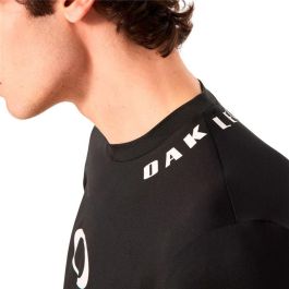 Maillot de ciclismo Oakley Free Ride Rc Ls Negro S