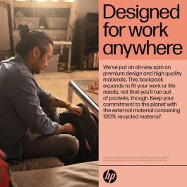 Mochila HP Renew Executive para Portátiles hasta 16"/ Negra Mochila HP Renew Executive para Portátiles hasta 16"/ Negra