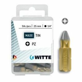 Juego de puntas WITTE PZ 3 DIAMOND Pozidriv PZ3 5 Unidades