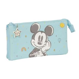 Portatodo Triple Mickey Mouse Clubhouse Baby Azul claro 22 x 12 x 3 cm Precio: 8.49999953. SKU: B154C5XZ9M