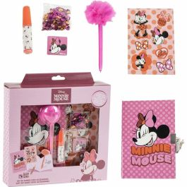 Cerdá Diario Set Minnie Infantil, con Diseño Multicolor, Edad Recomendada +3 años, Medidas 23.5 x 25.0 x 5.5 cm Precio: 5.59504. SKU: B18KQXHV6W