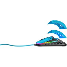 Cherry MSM M42 RGB - Ratón Gaming con Cable, Azul