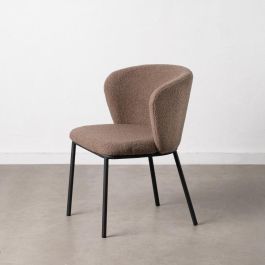 Silla Marrón Tejido-Metal Salón 58 X 52 X 77 cm Precio: 179.9028. SKU: B155RSZETS