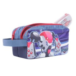 Totto Estuche Escolar Dos Compartimentos Atlas AJ52ATA001-2210-2JW Colores Variados