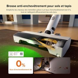 Roborock ROB6974653813628 Aspiradora Escoba Inalámbrica H60 HUB con Estación de Vaciado Automático, Batería 60 min, 115 AW