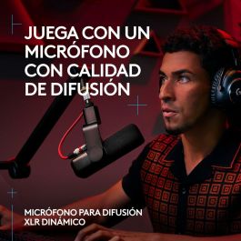 Micrófono Logitech 988-000565 Negro