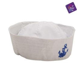 My Other Me Sombrero de Marinero Blanco de 58 cm para Niños (Edad Mínima 3 Años)