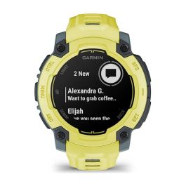 Garmin Instinct E Reloj Inteligente Deportivo GPS, 45 mm, Pantalla MIP 0.9", 16 Días Batería, 10 ATM, Twilight/Electric Lime, Seguimiento Actividad y Frecuencia Cardíaca