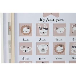 Marco de Fotos Home ESPRIT Cristal Madera MDF 40,5 x 2 x 49,5 cm (4 Unidades) Marco de Fotos Home ESPRIT Cristal Madera MDF 40,5 x 2 x 49,5 cm (4 Unidades)