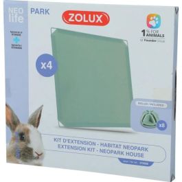 ZOLUX ZOL1720528317542 Kit de ampliación Recinto Modular Neo Park para Conejo - 4 Paneles Sólidos