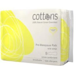 COTTONS Compresa Extralarga Con Alas 8 Unidades Algodón 100% Natural Hipoalergénica Orgánica Para Flujo Abundante Precio: 7.88999952. SKU: B1DGPBQ2XD