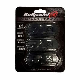 Protecciones Articulares contra Caídas Bullpadel CUSTOM-005 Negro